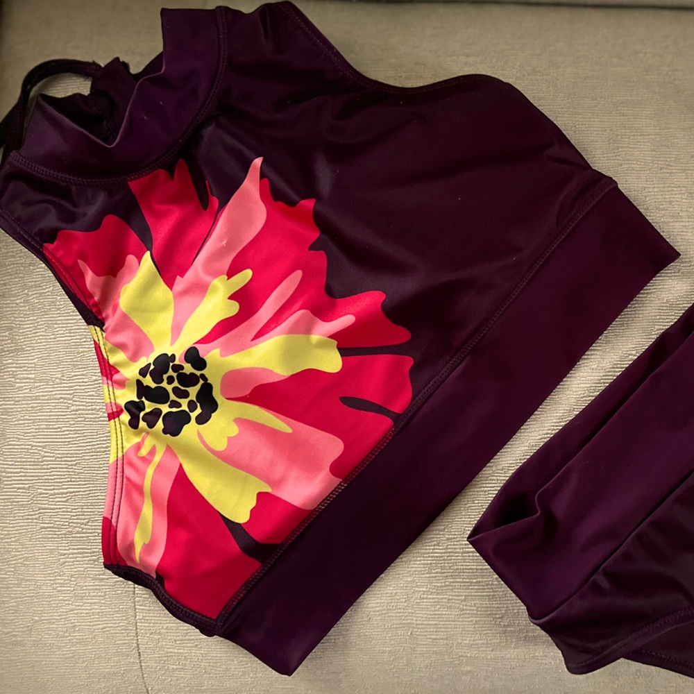 Kyodan floral top 2PC bikini